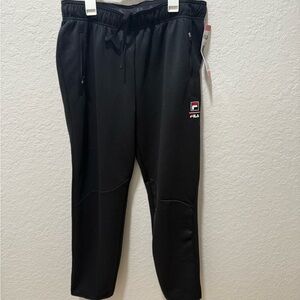 Fila Men's Classic Black Joggers